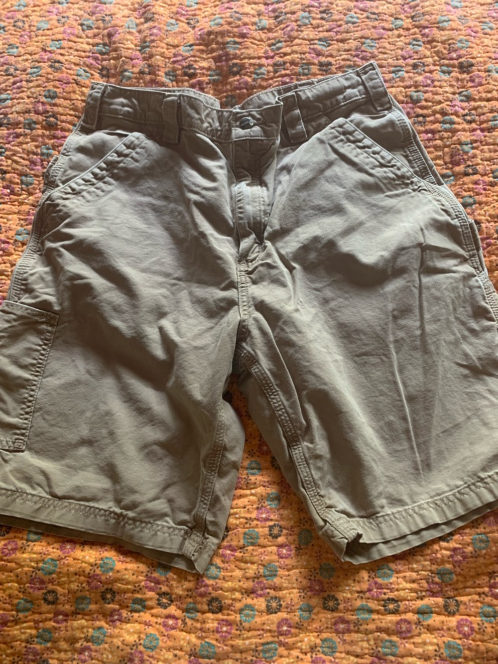 Carhartt Men's Cargo Shorts - Olive/Tan